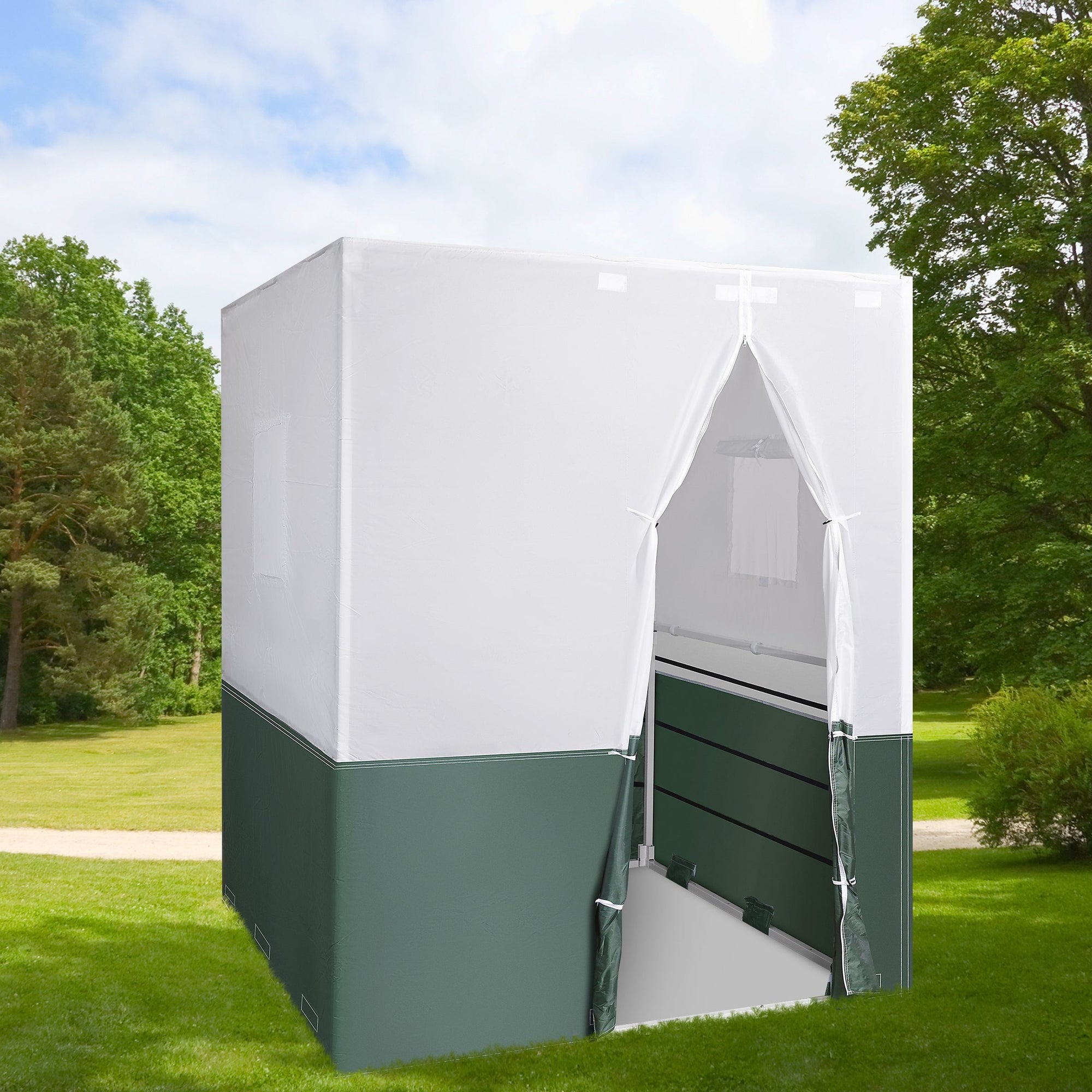 Magic Extendable Sukkah – 3.6×3.6′ to 6×6′