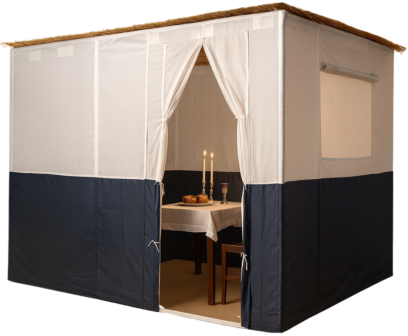 EZ Build Sukkah KING 8 feet tall